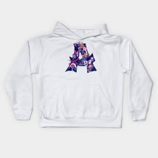 A Is For Anime Kids Hoodie